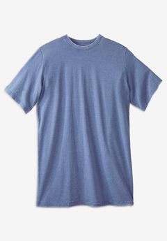 Liberty Blues Mens Big /& Tall Easy-Care Ribbed Knit Henley Tee Henley Shirt